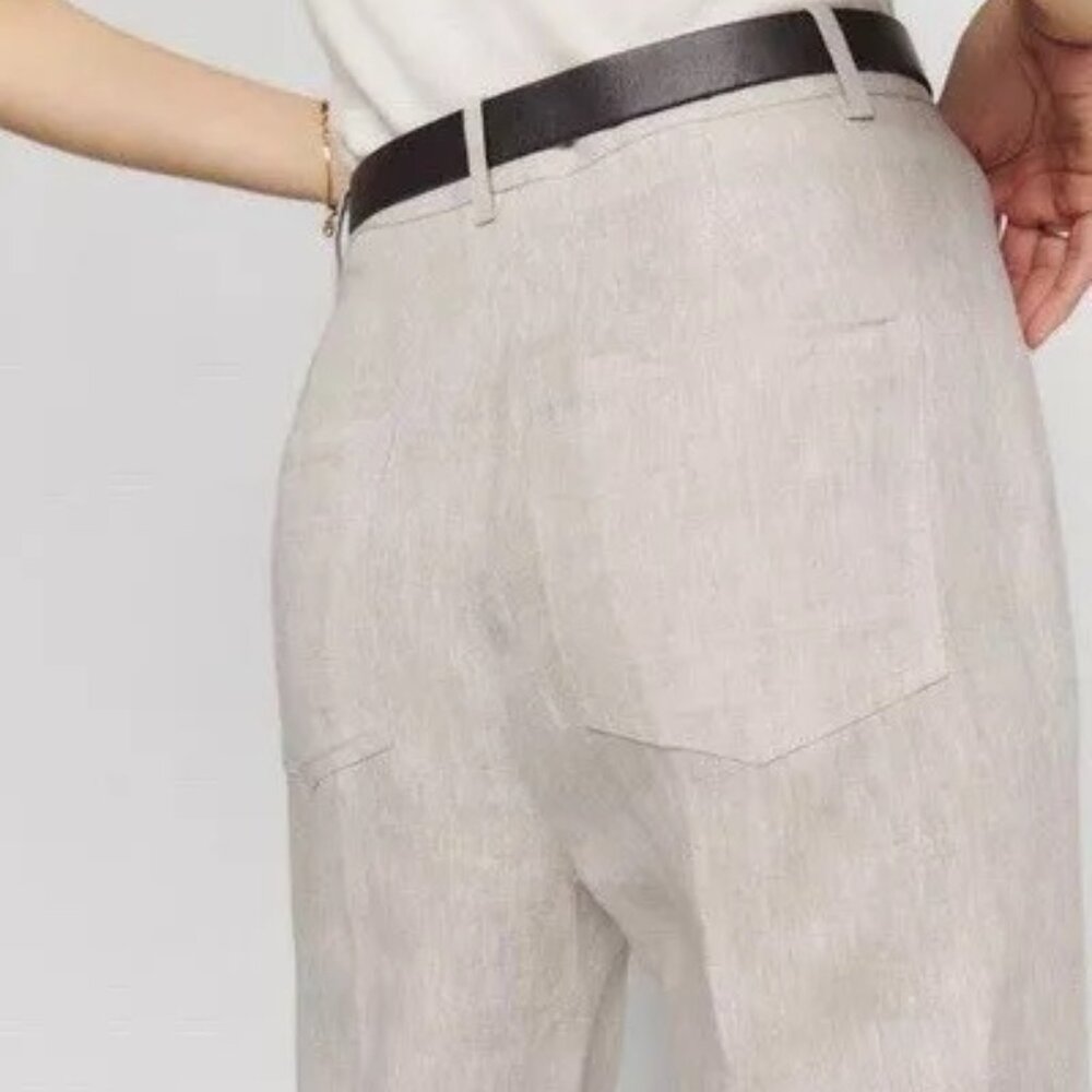 Reformation Freddie Linen Pants - Picture 4 of 9